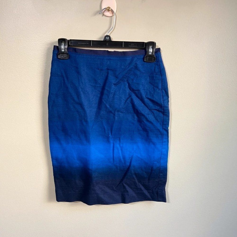 Loft size 00 petite blue skirt